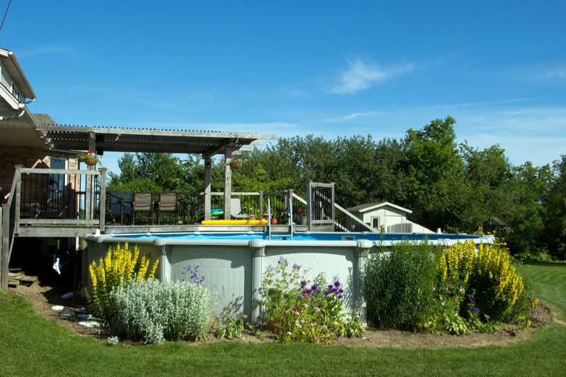 home pool above ground